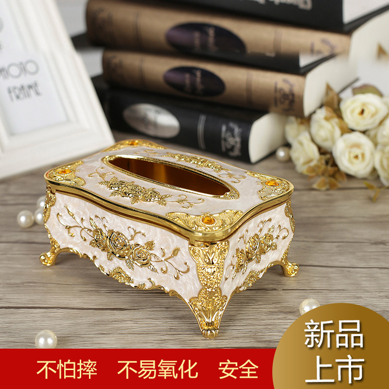 Russian style withdrawable toilet paper box European-style household toilet paper box creative cute living room car powder room gift