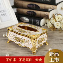Russian style paper box European household drawing box creative cute living room car toilet gift