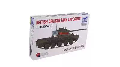 Wei Jun Model CB35010SP 1 35 British World War II A34 Comet Cruise Cruise Tank Movable Track Edition