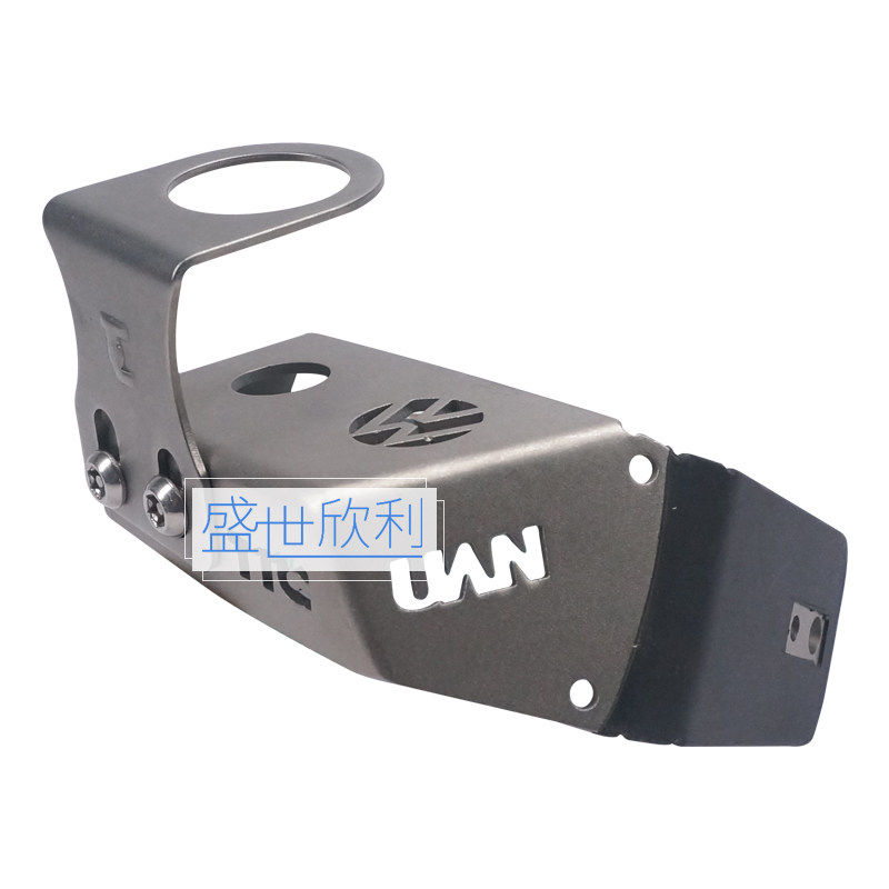 Tiguan special stainless steel car radio walkie-talkie antenna anti-theft antenna bracket clip edge