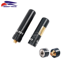 Taiwan eagle SMA501 antenna UV double section 144-430MHz handheld intercom mini short antenna 4 6cm