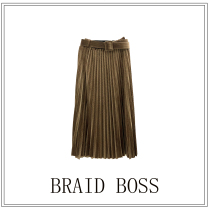 (Braid Boss Home) Velvet Skirt Belt 1003