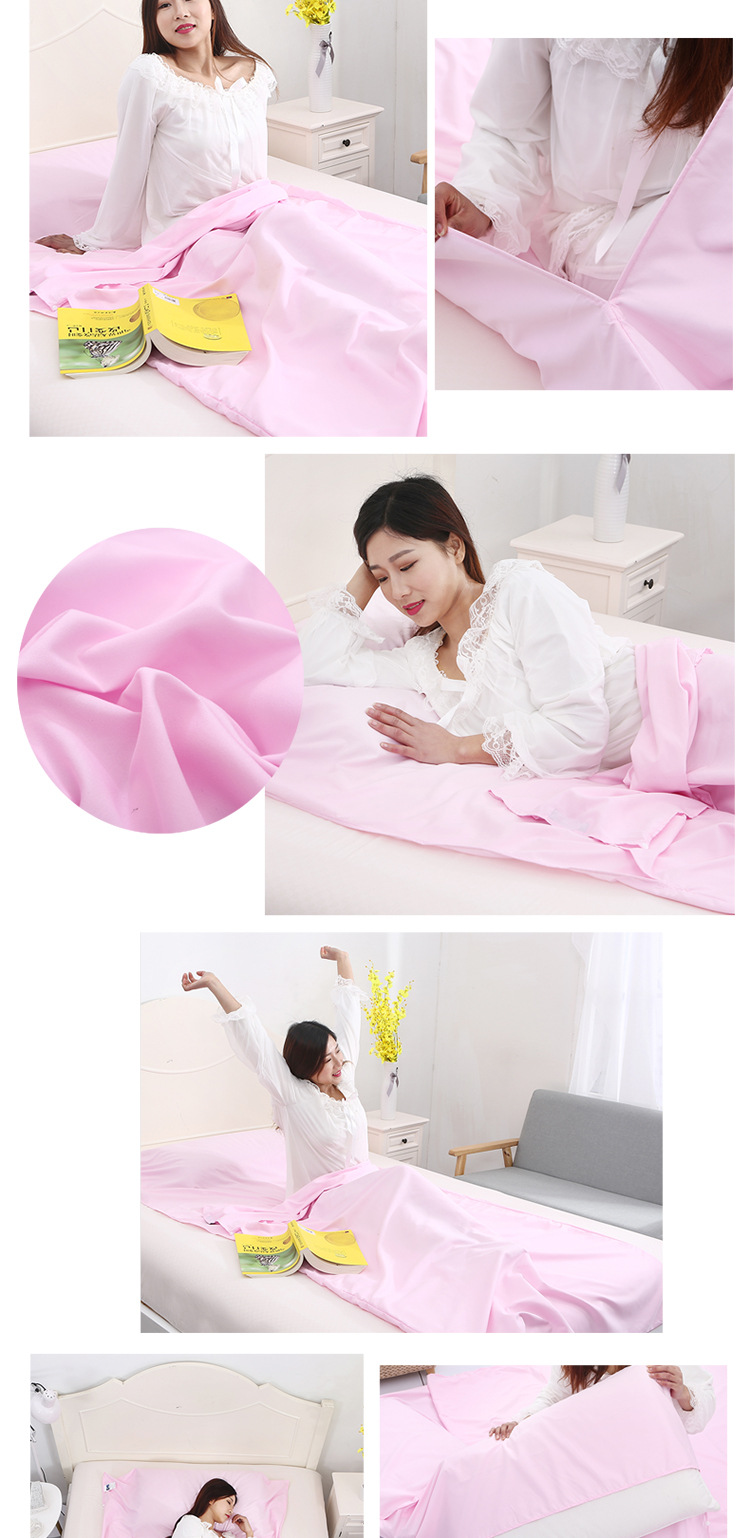 Ánh sáng khách sạn xách tay bẩn túi ngủ bẩn người lớn cung cấp ngoài trời đôi đơn khách sạn trong nhà tấm du lịch túi ngủ con cá mập