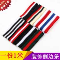 Clothing Trim Colorful Striped Webbing Webbing Handmade DIY Accessories Shoes Cap Luggage Decorated Dish With Bag Cloth Cotton Colored Strips