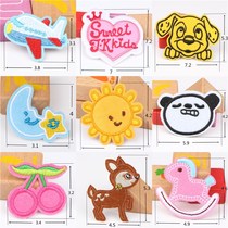 Cartoon Clothing Patch Patch Fabric Stickup Fashion Clothes Subsidy Pants Trim Down Patch Dongle Embroidered Children Appliquise