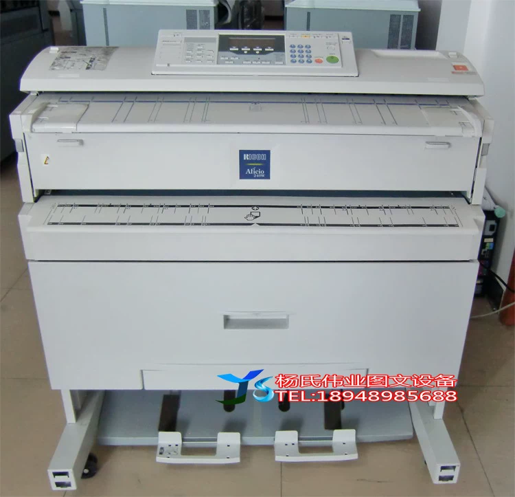 Máy photocopy kỹ thuật của máy in kỹ thuật số 240 240W của máy in kỹ thuật số A0 / A1 / A2 - Máy photocopy đa chức năng 	máy photo 2 mặt	