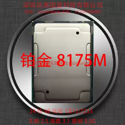 Platinum 8175M formal 24 48 2 5 and 3 1 Turbo 3 5G spell 8280 8272l 8168 8268