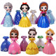 Snow White Toy ສາວນ້ອຍ 2 Dress Up Doll Mermaid Doll Aisha Ye Luoli Simulation New 4