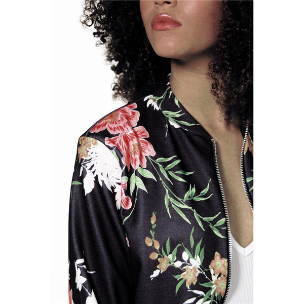 Long-Sleeved Printed Jacket NSYF18816