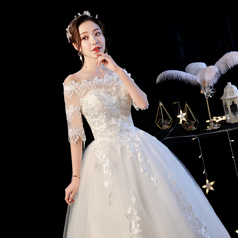  S+One white wedding dress 090  