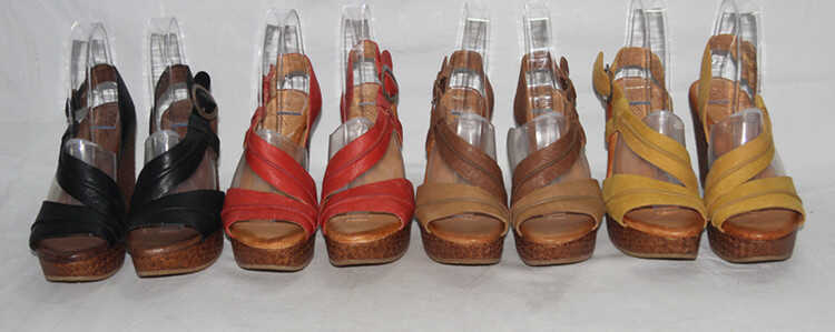 Multi-Color N Women's Shoes, Fashionable and Casual, Full Genuine Leather High-Heeled Shoes, Sandals, Wedge Heels, Ring Buckle, Raffia Platform, Summer Multi-Color N Women's Shoes, Fashionable and Casual, Full Genuine Leather High-Heeled Shoes, Sandals, Wedge Heels, Ring Buckle, Raffia Platform, Summer