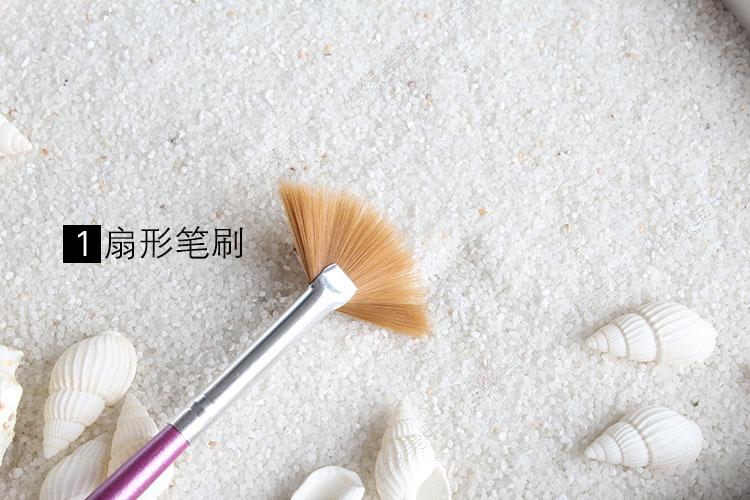 Đặc biệt cung cấp cọ vẽ đường vẽ nét vẽ hoa bút sắc nét khắc 7 cây bút gói công cụ - Công cụ Nail máy mài us 801