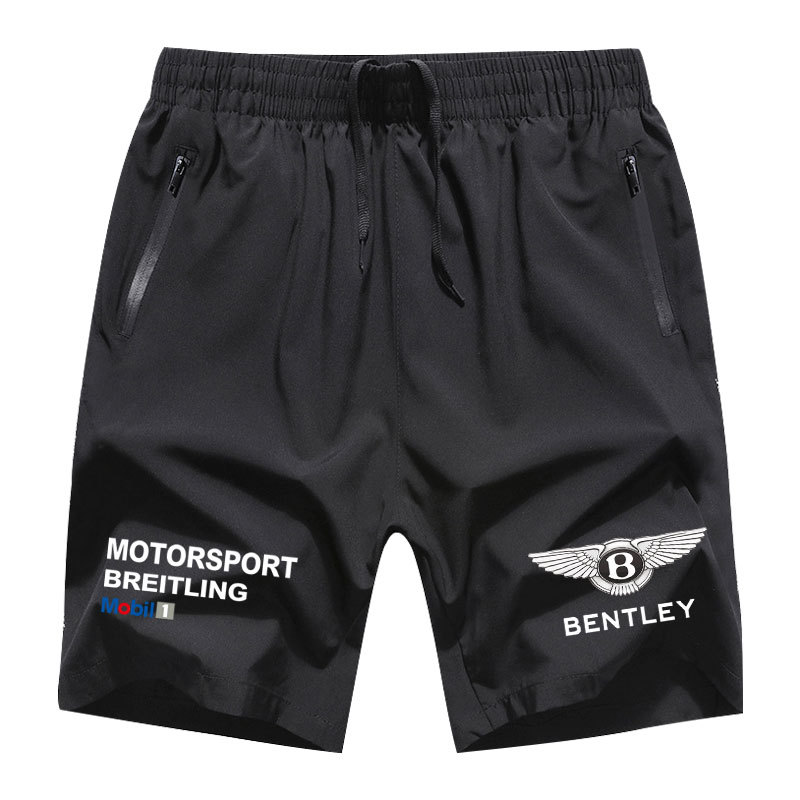 Ice Silk Quick-Drying Shorts for Men, Bentley Motors Gt3 Racing Team Club Sports Trendy Five-Point Shorts Training Shorts Ice Silk Quick-Drying Shorts for Men, Bentley Motors Gt3 Racing Team Club Sports Trendy Five-Point Shorts Training Shorts