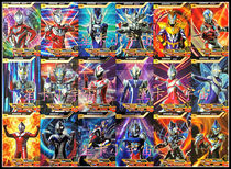 (Legendary version of the 5th bomb) Card tour Universe Hero Ultraman card X-Files Platinum Full Star UR Silver Star card