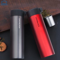 Lock LOCK Thermos Portable Men and women students 400ML Stainless steel LHC4121 Thermos Water cup