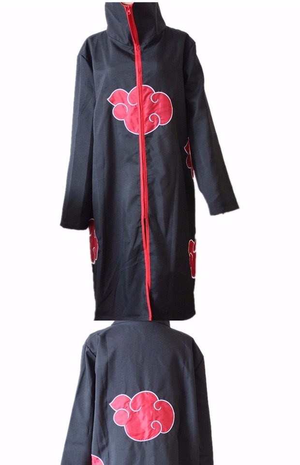 Naruto bình minh COS quần áo đám mây đỏ áo choàng áo choàng áo choàng cosplay quần áo cosplay trang phục khuyến mãi cosplay anime nữ đẹp