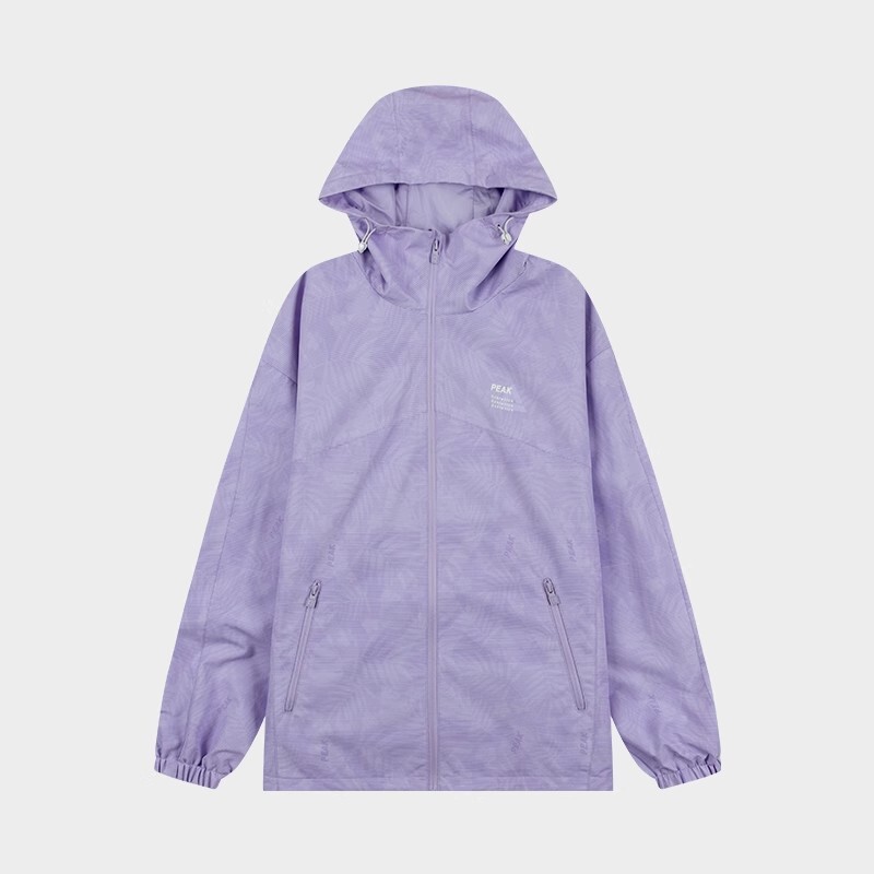 Peak Women's Genuine Comprehensive Training Series Jacket Trendy Fashion Windproof Sports Woven Windbreaker F2241122