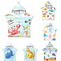 Childrens quick-drying gown towel surfing diving swimming coat
