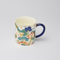 Yongfeng Source Happiness Lilly and Tinnitus 350ml Ceramic Single Cup Teacup Cup Mark Glass Milk Cup Gift Box