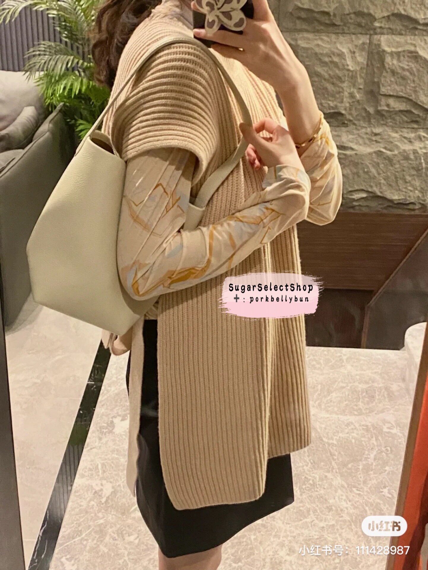 Сумка sugar |the row ns park tote medium 水桶包单肩包 此超连结是中号