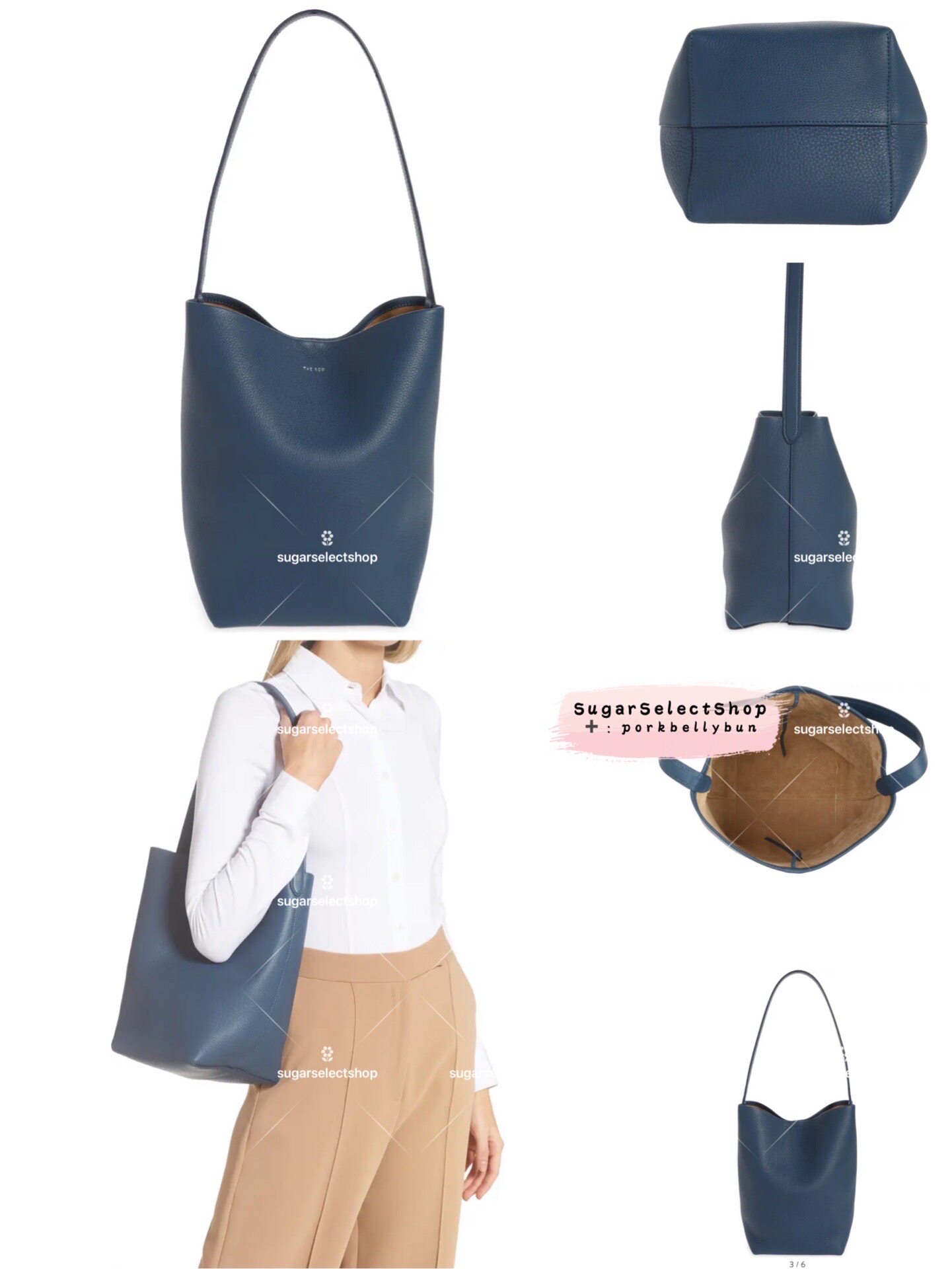 Сумка sugar |the row ns park tote medium 水桶包单肩包 此超连结是中号