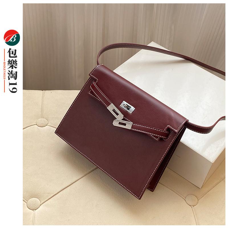 High-End Kelly Bag Danse Dance Bag 2024 New Goat Pattern Single Shoulder Crossbody Bag Lan Bag Backpack High-End Kelly Bag Danse Dance Bag 2024 New Goat Pattern Single Shoulder Crossbody Bag Lan Bag Backpack