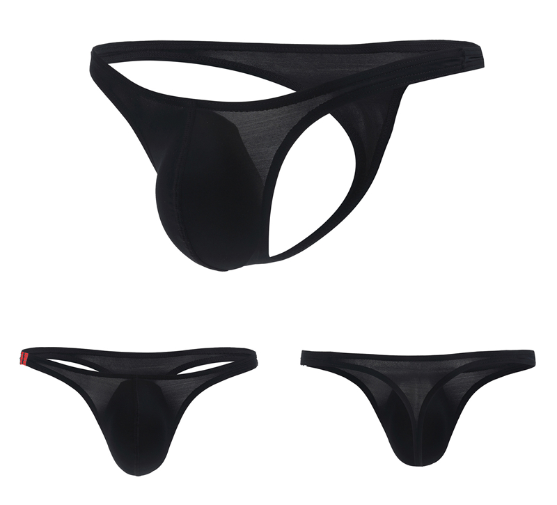 69 U lồi mảnh băng lụa thấp eo nam đồ lót đơn trong suốt T-back thanh niên nam thong quần sịp siêu nhân