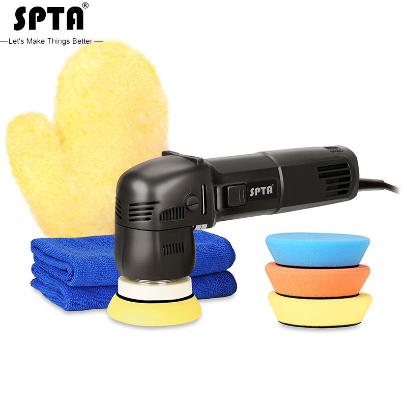 SPTA car polishing machine small area polishing DA eccentric machine fine polishing waxing machine small car polishing machine