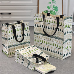 Hand Canvas Bag, Environmentally Friendly Handbag, Cotton and Linen Waterproof Shopping Bag, Lunch Bag, Lunch Box Bag, Student Tutoring Book Bag