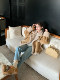 Summer Home Relaxation Time Lapel Suede Lamb Fur One-piece Thickened Fur Jacket Women's Motorcycle Wear