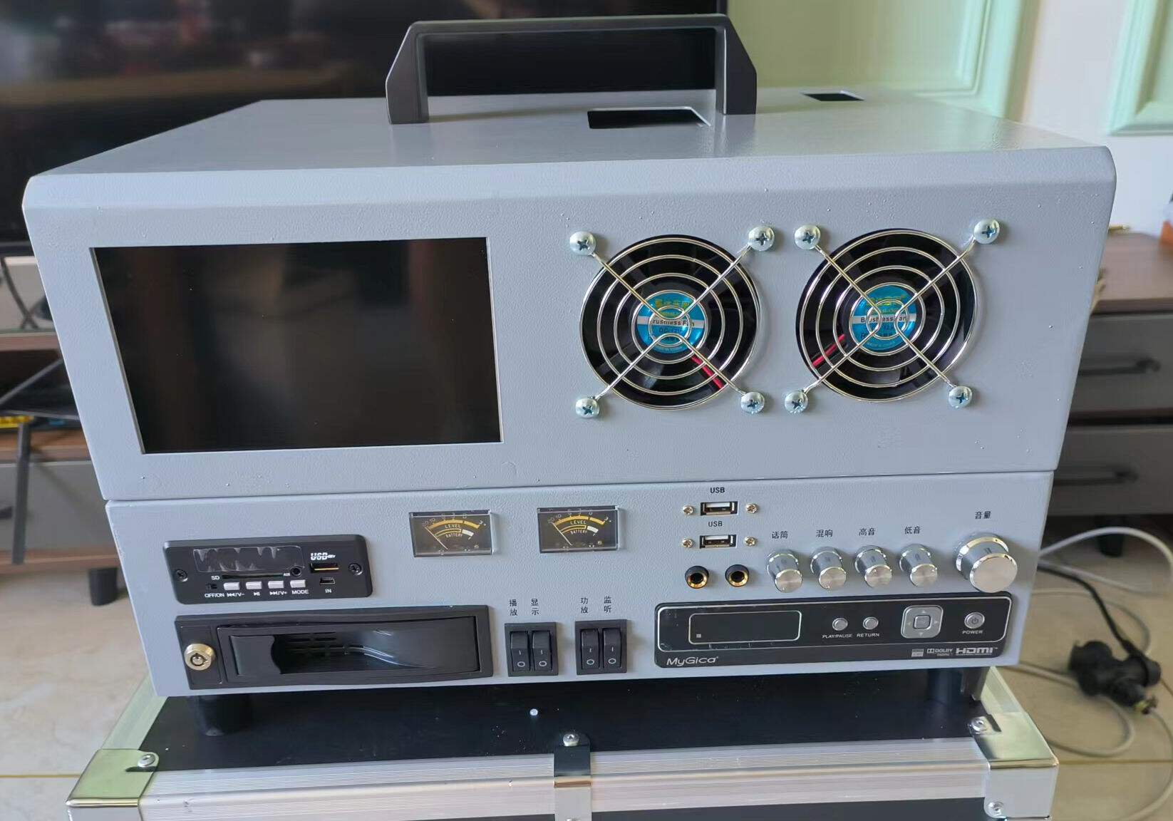 All-in-one high-definition digital cinema projector, open-air projection equipment, filmless playback system