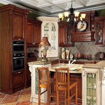 Debei kitchen cabinets custom cabinets Chinese style solid wood (Talia)