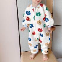 Winter Baby Sleeping Bag Autumn Split Feet Infant Spring Autumn Kids Autumn Winter Padded Autumn Winter Cotton