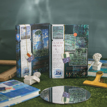 Light Shadow Sequence Color Page Fine Clothing Handbooks Ben Regusts Oil Painting Style Handbooks Ben Diaries Notebook stationery