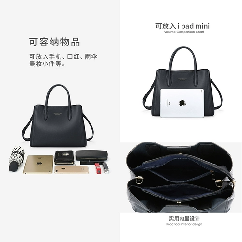 Модная кожаная вместительная и большая сумка на одно плечо, ремешок для сумки, 2019, городской стиль, простой и элегантный дизайн