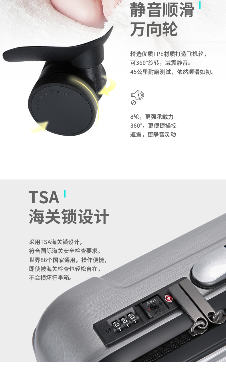 Bù nhìn cửa hàng flagship trang web chính thức vali nữ 24 inch phổ wheel chống trầy xước trường hợp xe đẩy 20 inch vẽ vali nam túi xách du lịch nam