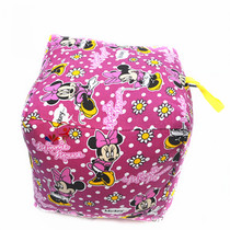 Young children parent-child elementary school children handmade cotton cloth sandbag pearl cotton large sand bag with side length 20 cm square