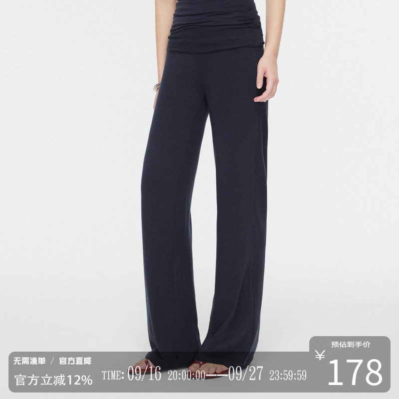 Codice Lab Versatile Adjustable Waistband Jogger Straight-Leg Casual Lazy Sports Fitness Sweatpants Long Pants