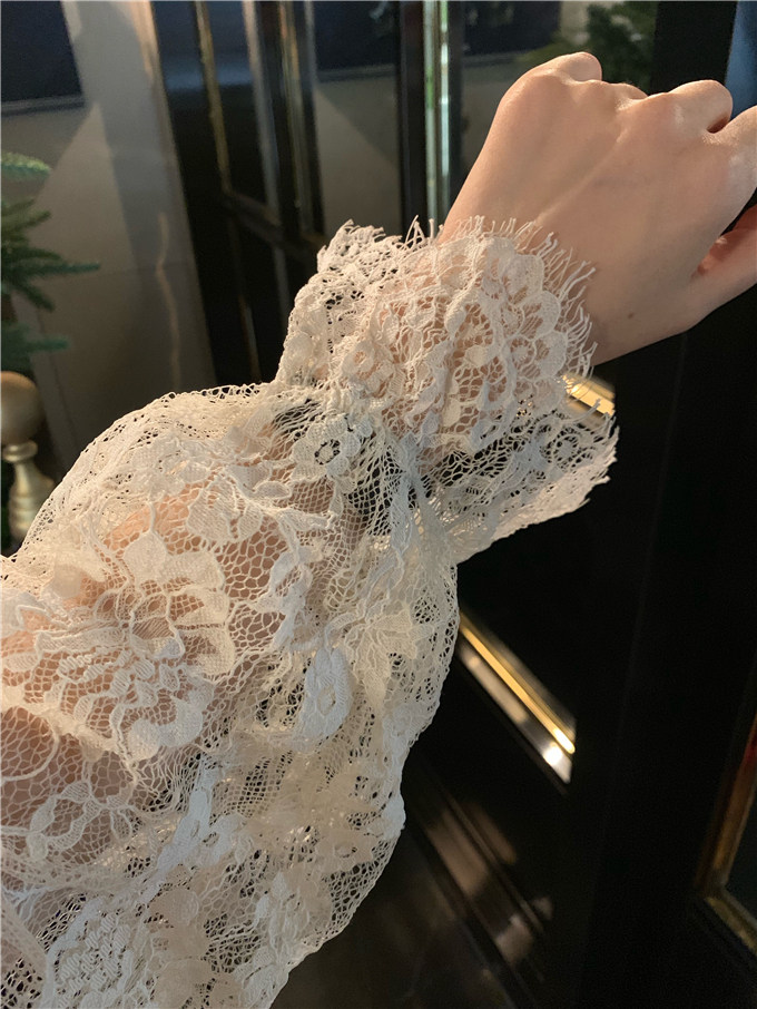 BORAKOO Korea Dongdaemun Akira self-left ~ super love no one ~ beige lantern sleeveless jersey undershirt