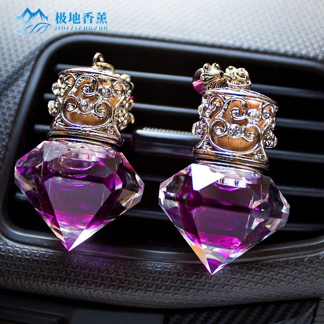 Car aromatherapy air outlet plant essential oil fragrance high-end car perfume car air conditioner ladies accessories fragrance diffuser