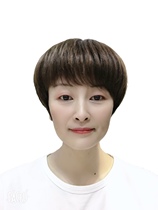 Wig Lady Short Hair Real Hair Wig set Old lady Real Hair Silk Mother with all headgear hair true nature