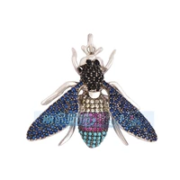 Мотылек типа А, платиновое покрытие, 1 шт. M750430-Белое золото