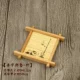 Sáng tạo handmade coaster trà mat Trà tre sáu quý ông cốc nồi nồi Kung Fu bộ trà trà bộ ấm chén pha trà đẹp