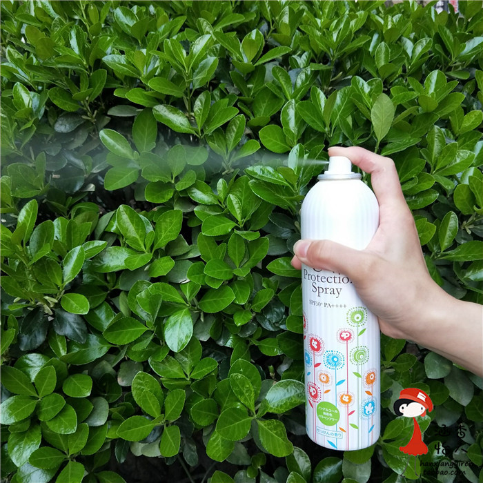 ~ 包邮 ~ Xịt chống nắng Nhật Bản lishan 250g spf50 toàn thân dung tích lớn kem chống nắng aqua nhật