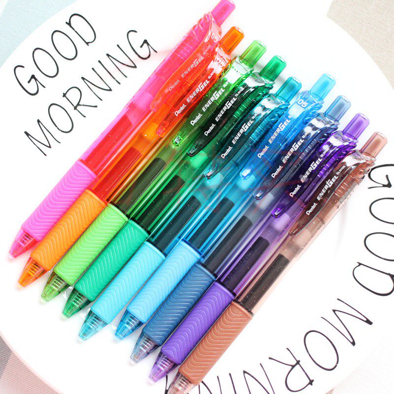 Japan Payton BLN105 transparent pen barrel needle color 0 5mm gel pen