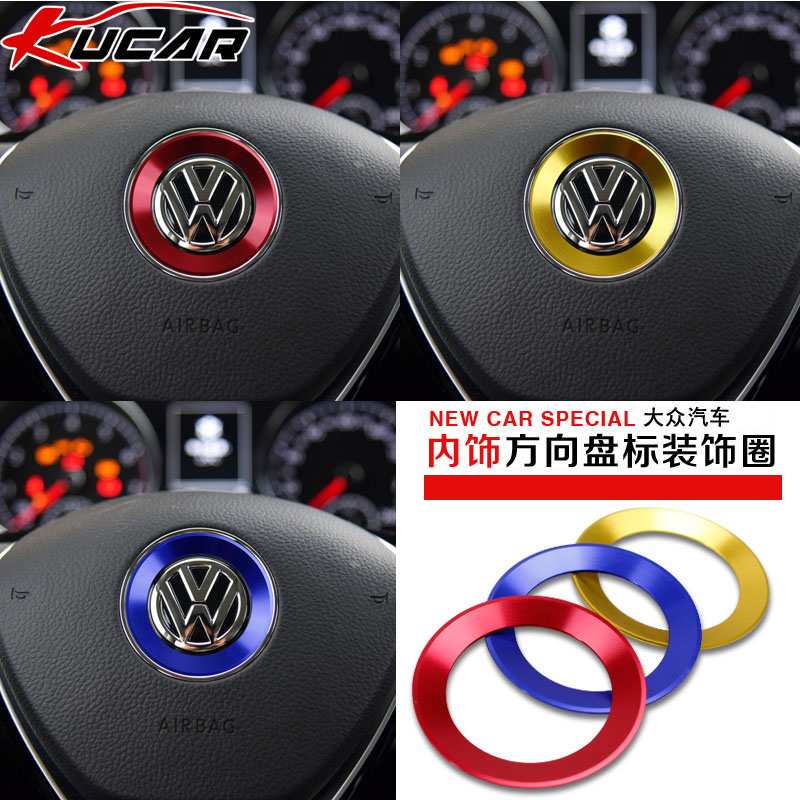 Kucar Fox Golf7polo New SantanaTiguan Longer Speed Tempting Maitencar Labeling Steering Wheel stickers