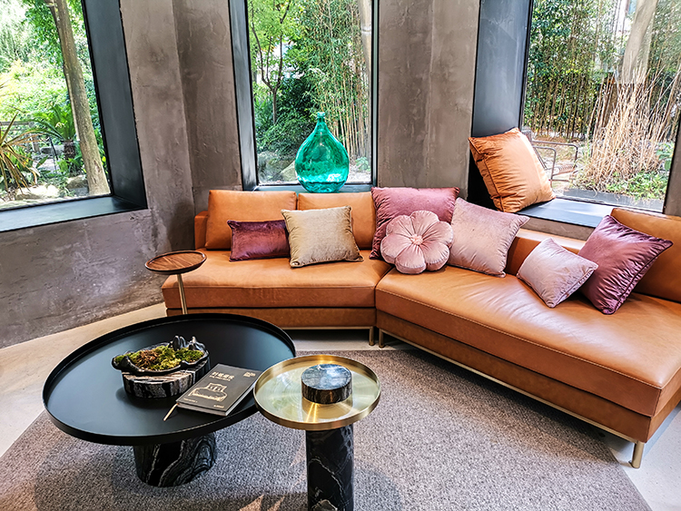Forhome Bắc Âu rắn màu nhung in gối gối sofa lưng thắt lưng phòng khách thắt lưng gối gối phòng ngủ gối - Trở lại đệm / Bolsters gối kèm chăn