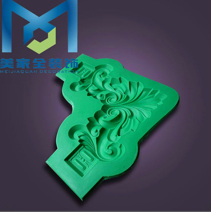 Eurostyle New Pint Plaster Line Glass Fiber Decoration Flower Corner Molds Guangzhou Meijia Full manufacturer Direct sales J5051-6