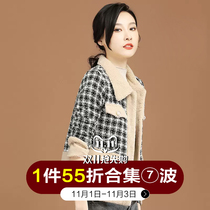 (Limited 55% off on Double 11) Casual Jacket Korean Style Loose Warm Padded Cotton Padded Coat Mid Length