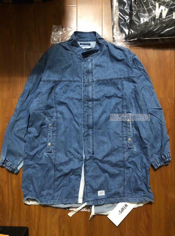 WTAPS 18AW Thompson Jacket.Cotton.Denim WTAPS THOMPSON JACKET